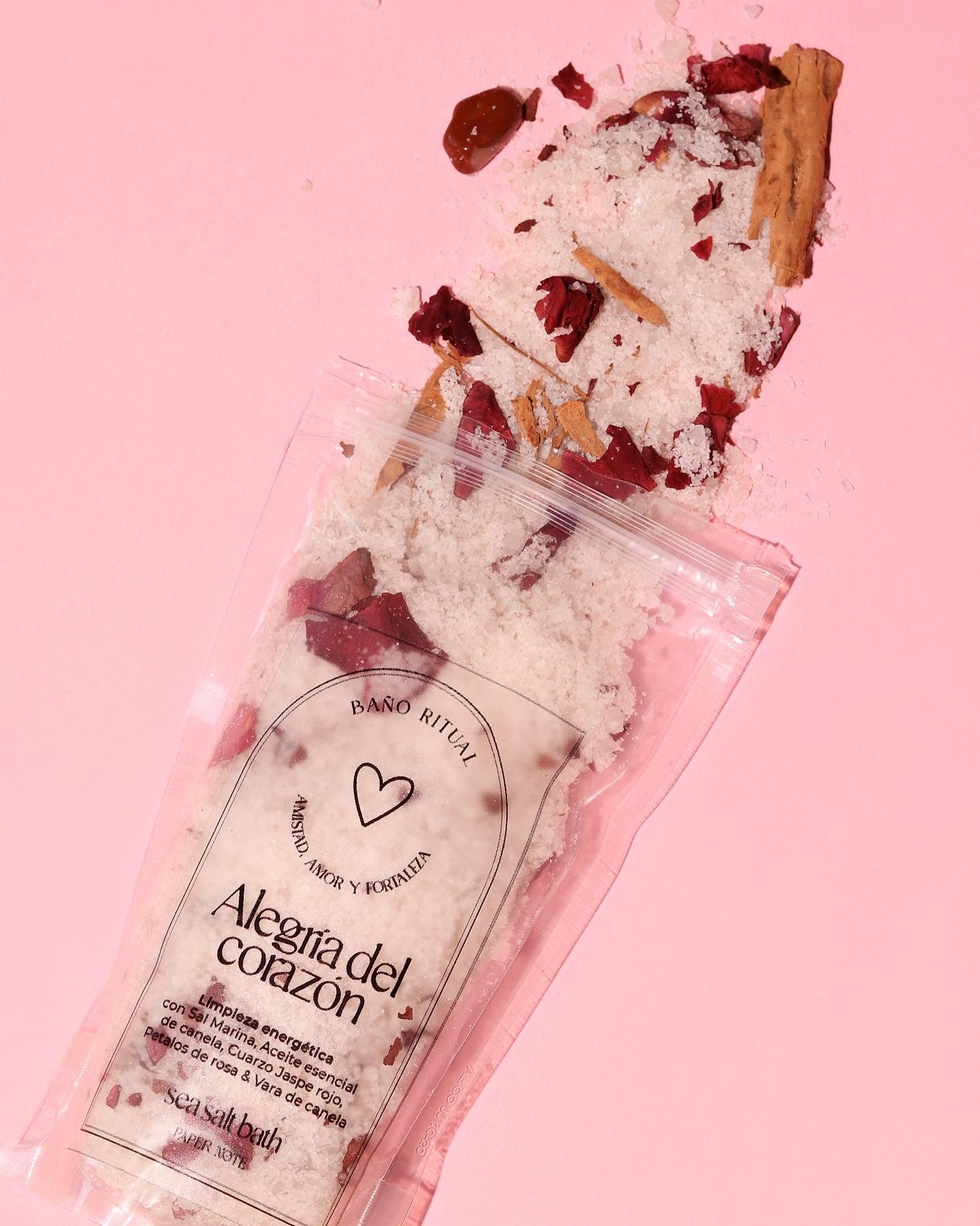 Baño ritual limpieza energética alegría del corazón