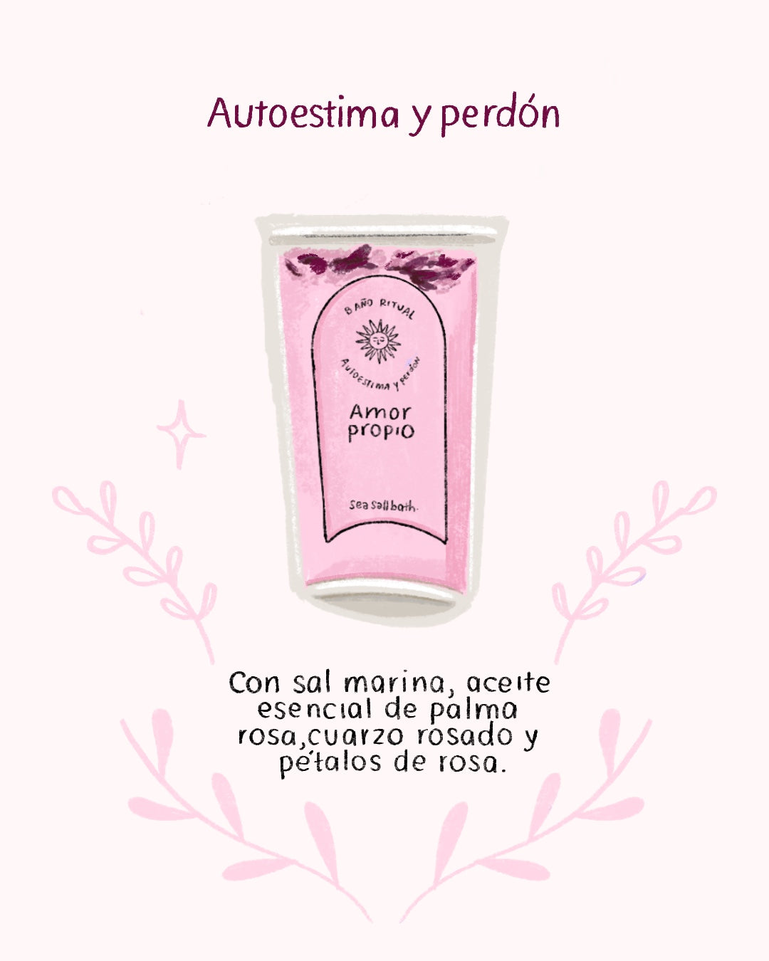 Baño ritual limpieza energética amor propio