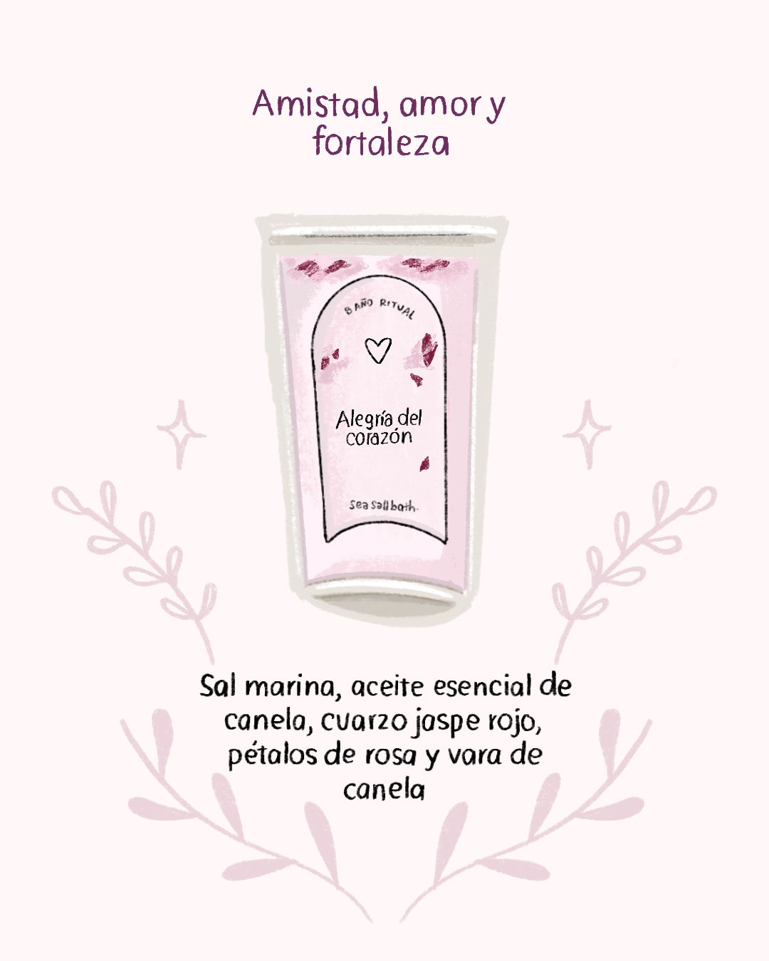 Baño ritual limpieza energética alegría del corazón