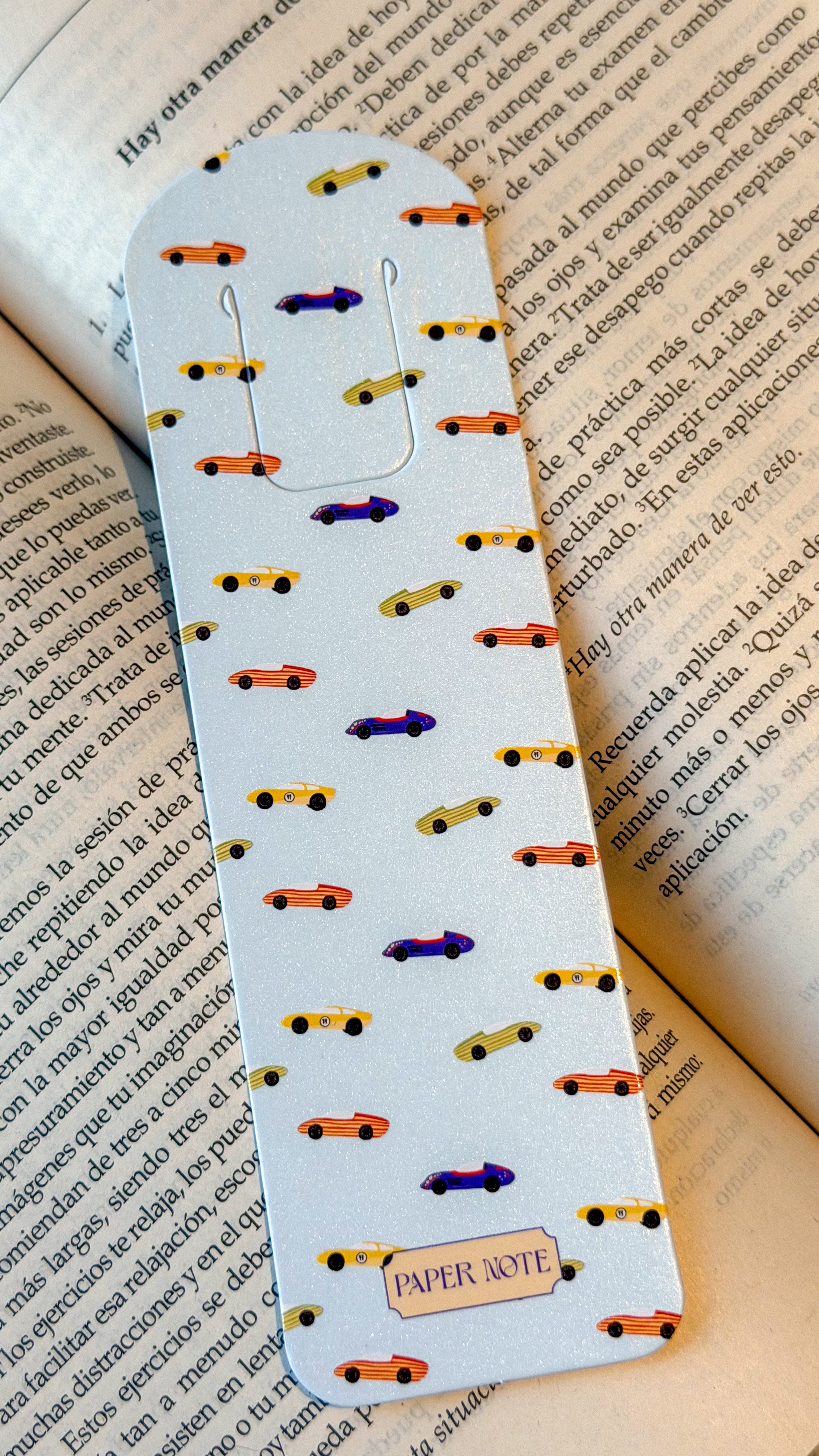 SEPARADOR DE LIBROS CARS