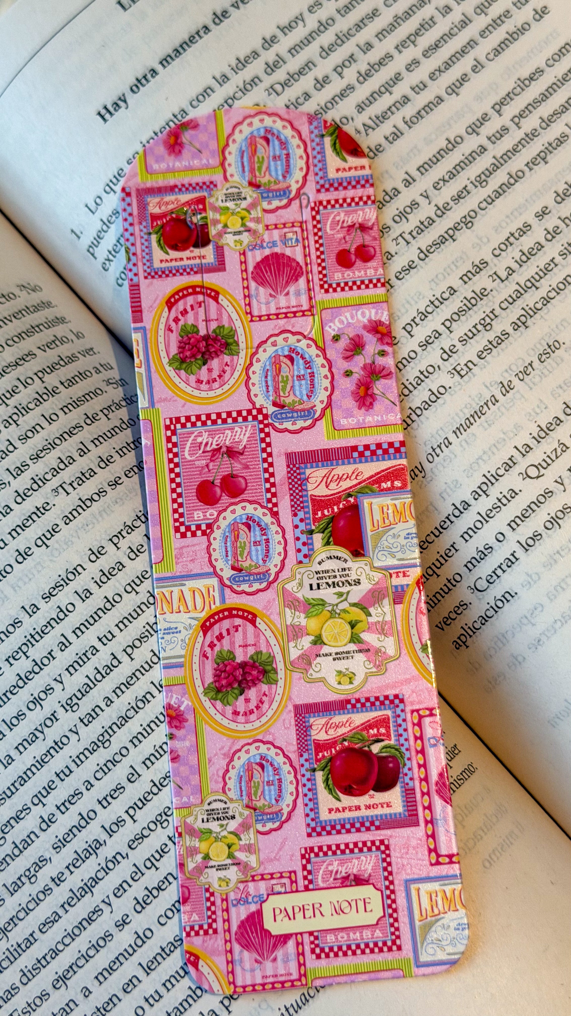SEPARADOR DE LIBROS RETRO VIBES