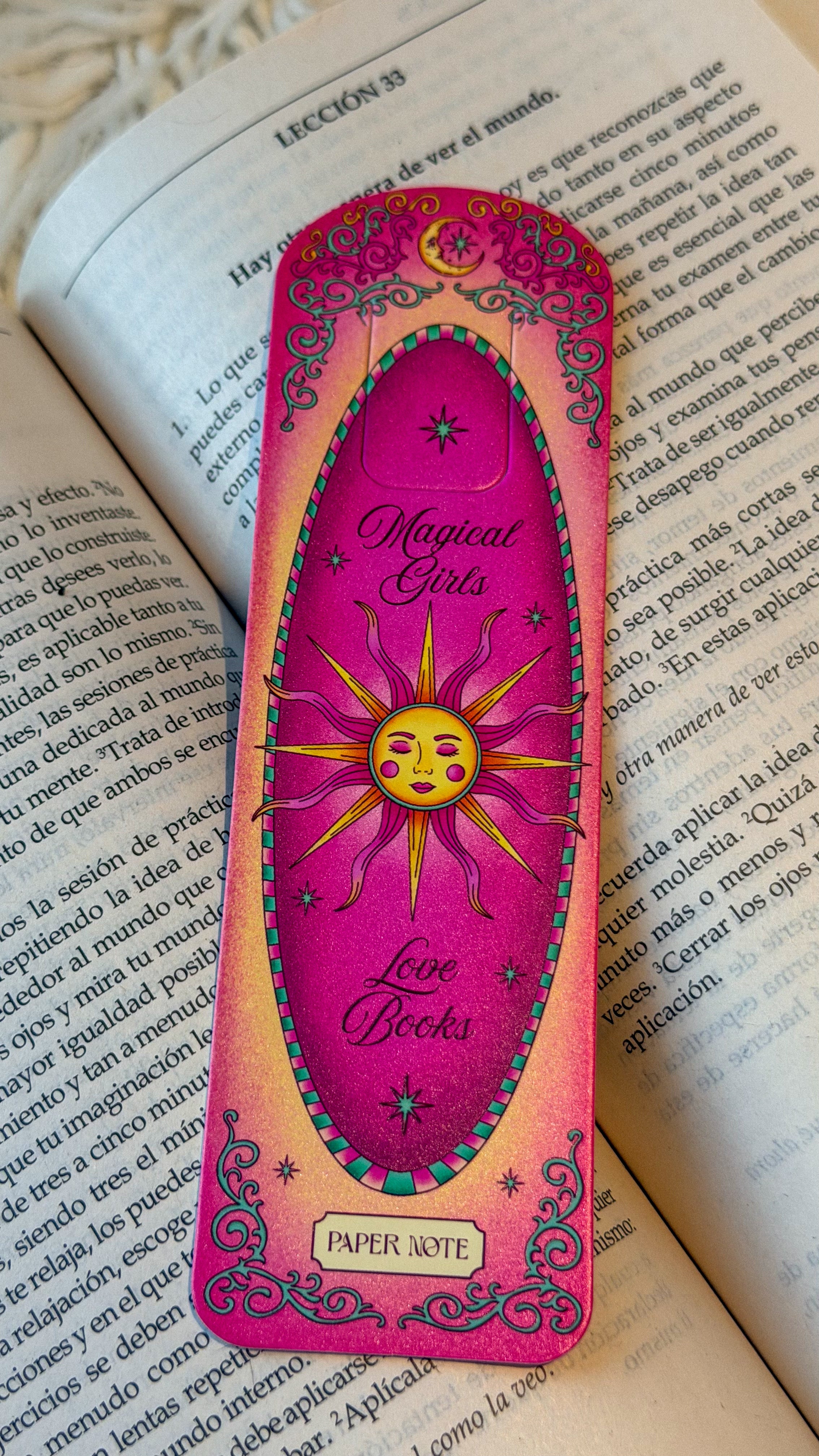 SEPARADOR DE LIBROS MAGICAL GIRLS