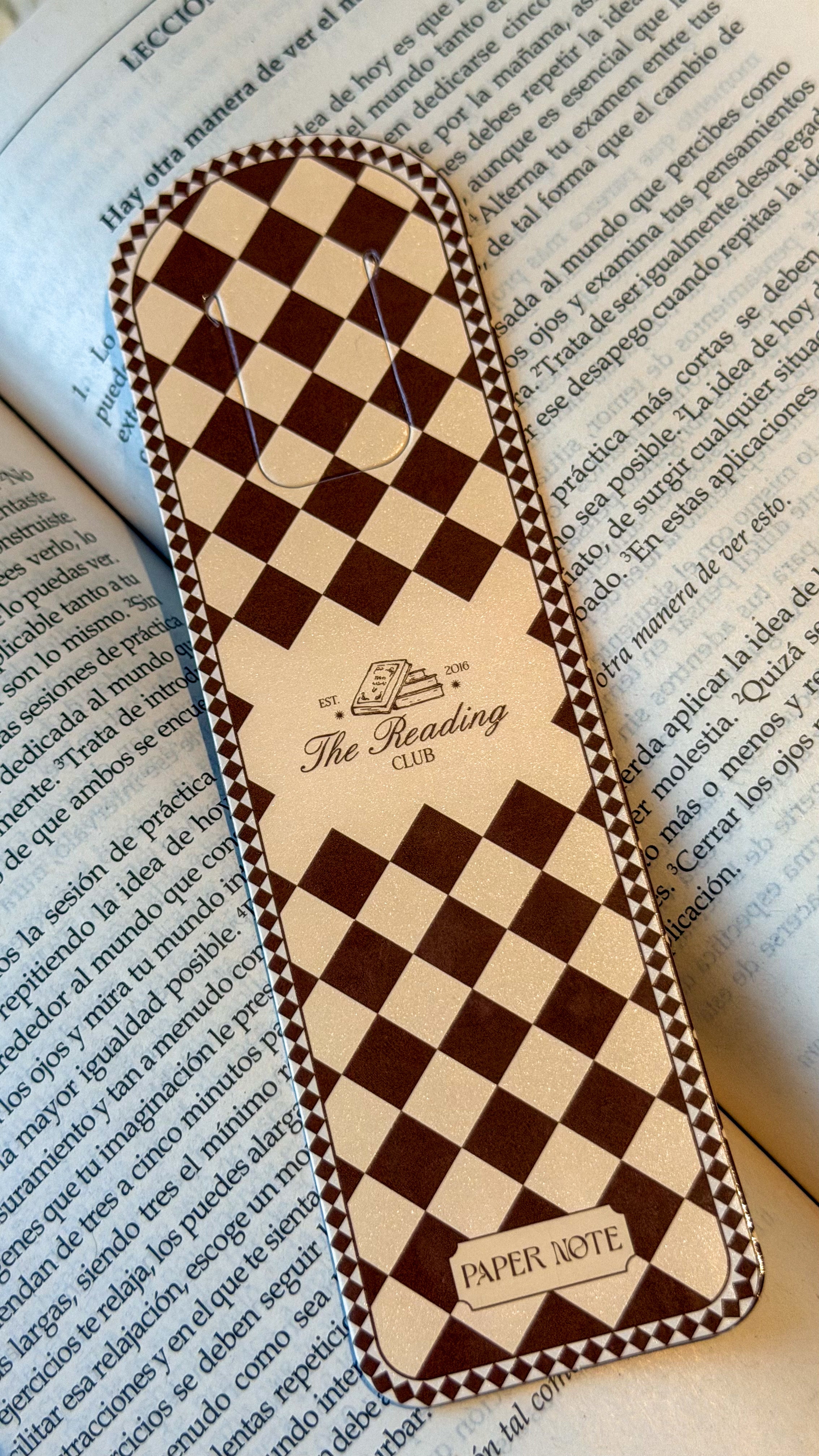 SEPARADOR DE LIBROS COFFEE CLUB