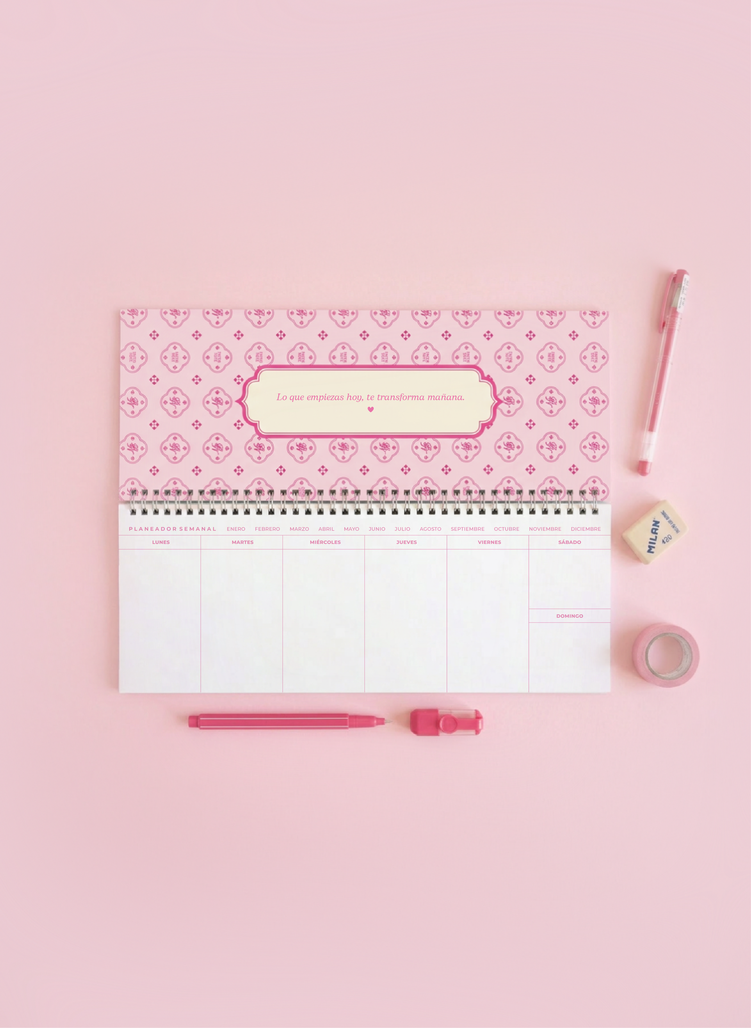 Retro Monthly/Weekly Planner