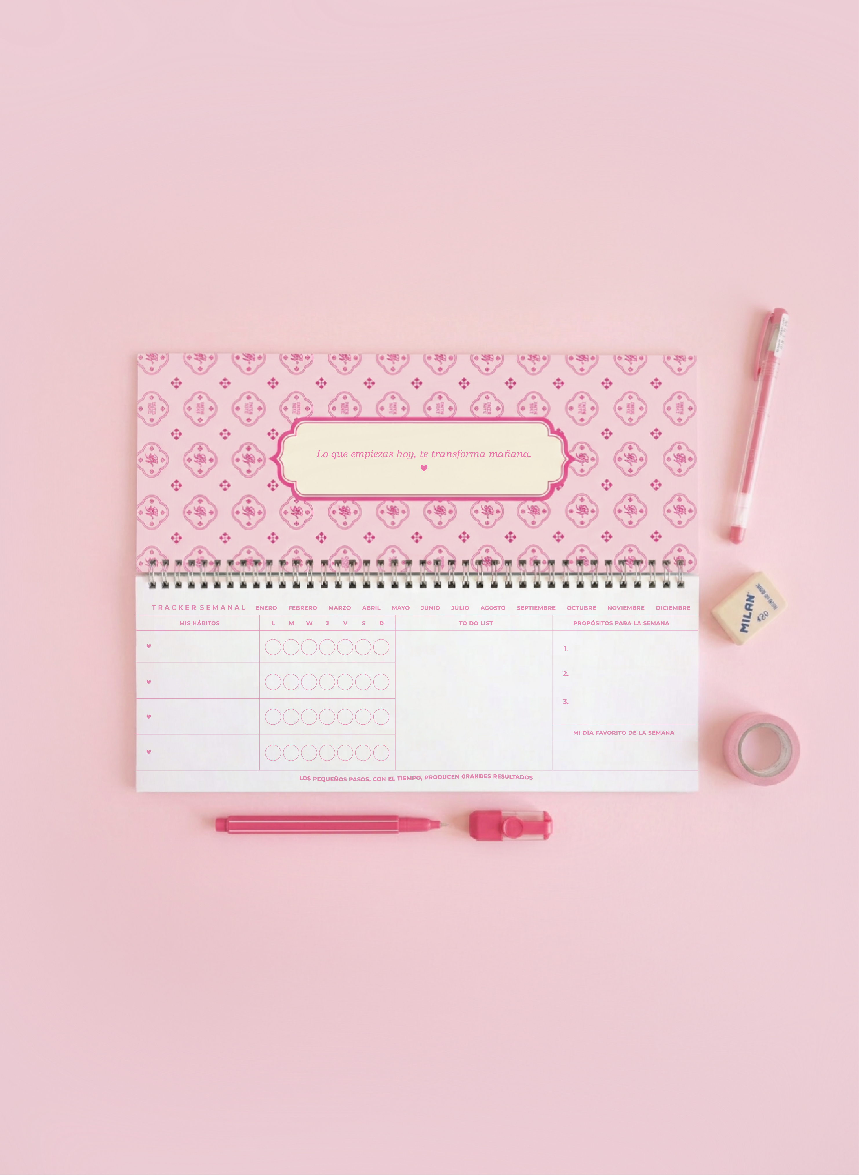 Retro Monthly/Weekly Planner