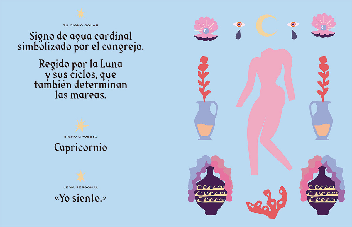 libro del zodiaco cáncer
