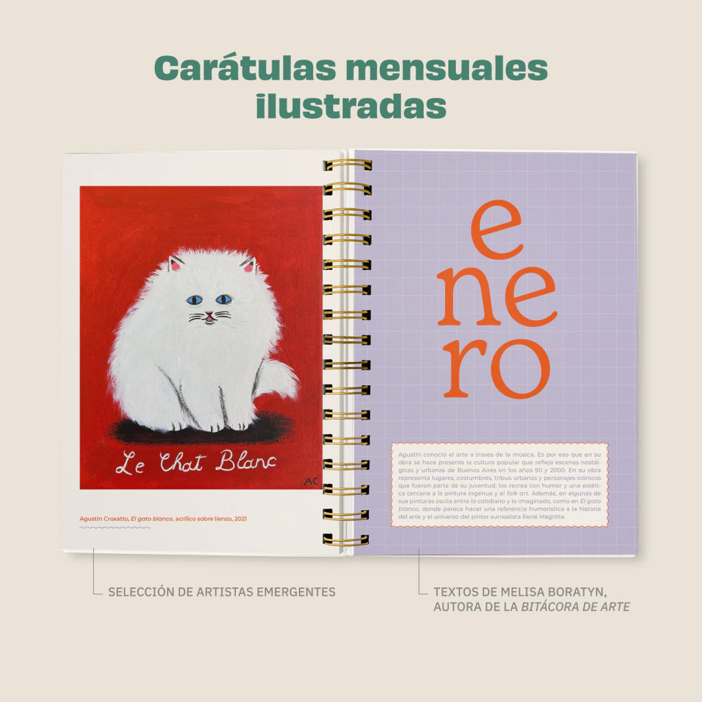 Agenda A5 Sem. a la vista Corazón