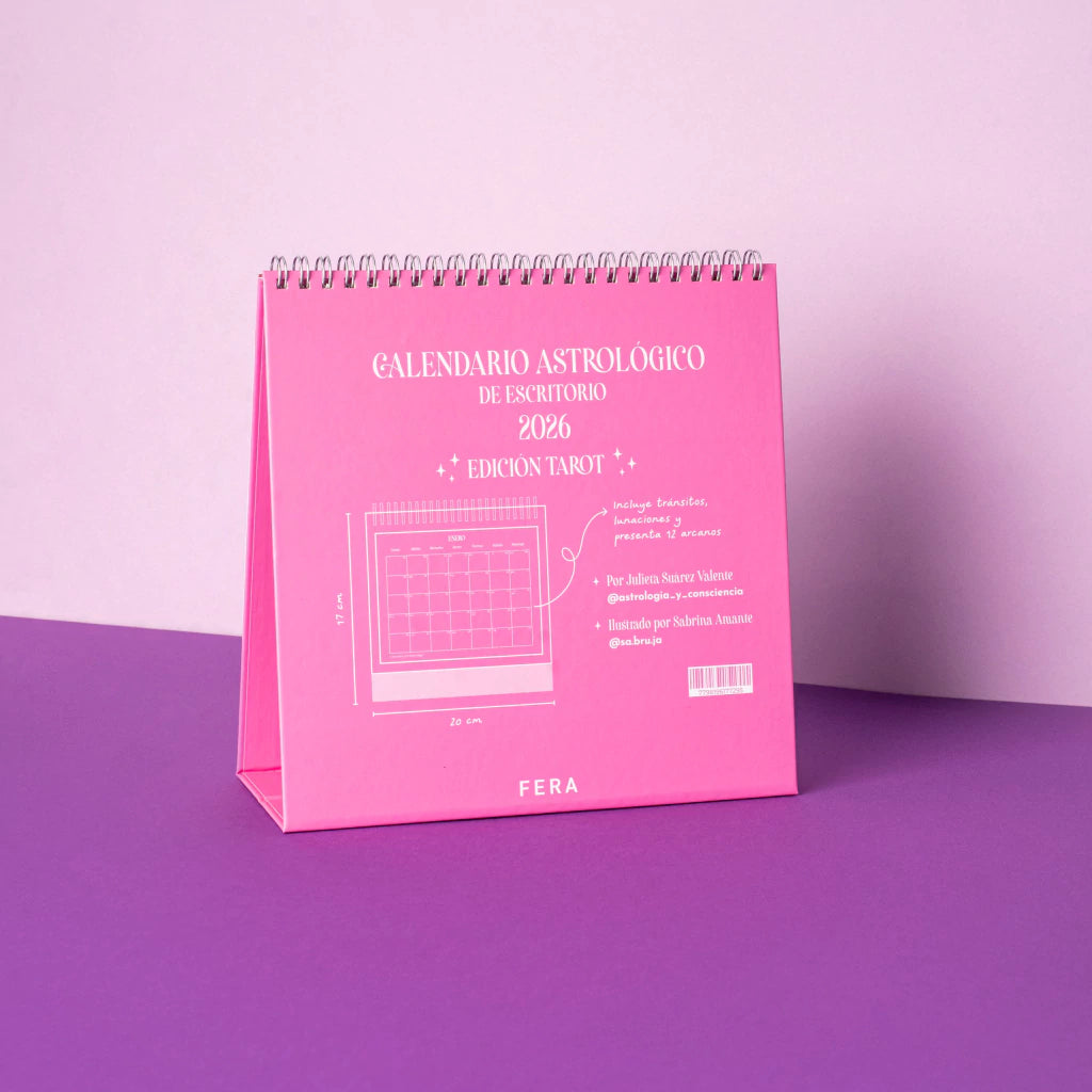 Calendario astrológico de escritorio