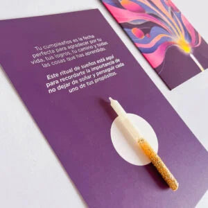 Sobre de sueños para cumpleaños