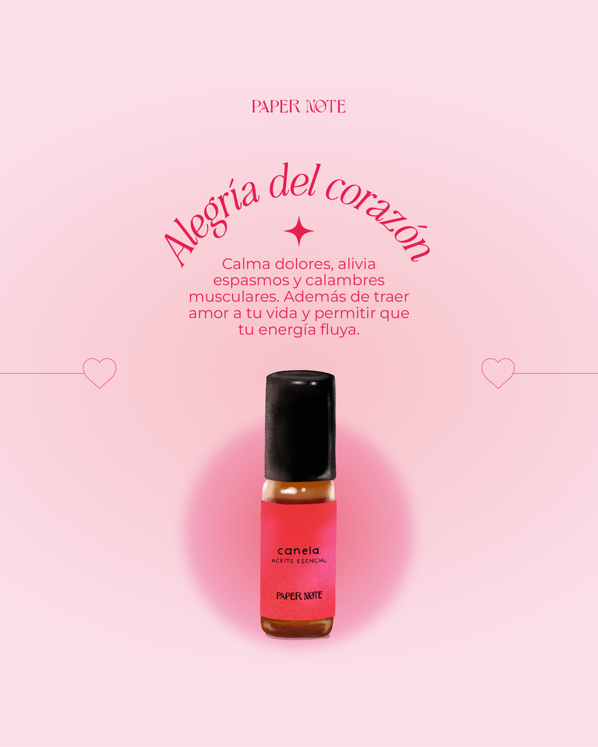 Aceite esencial canela alegría del corazón 5ml