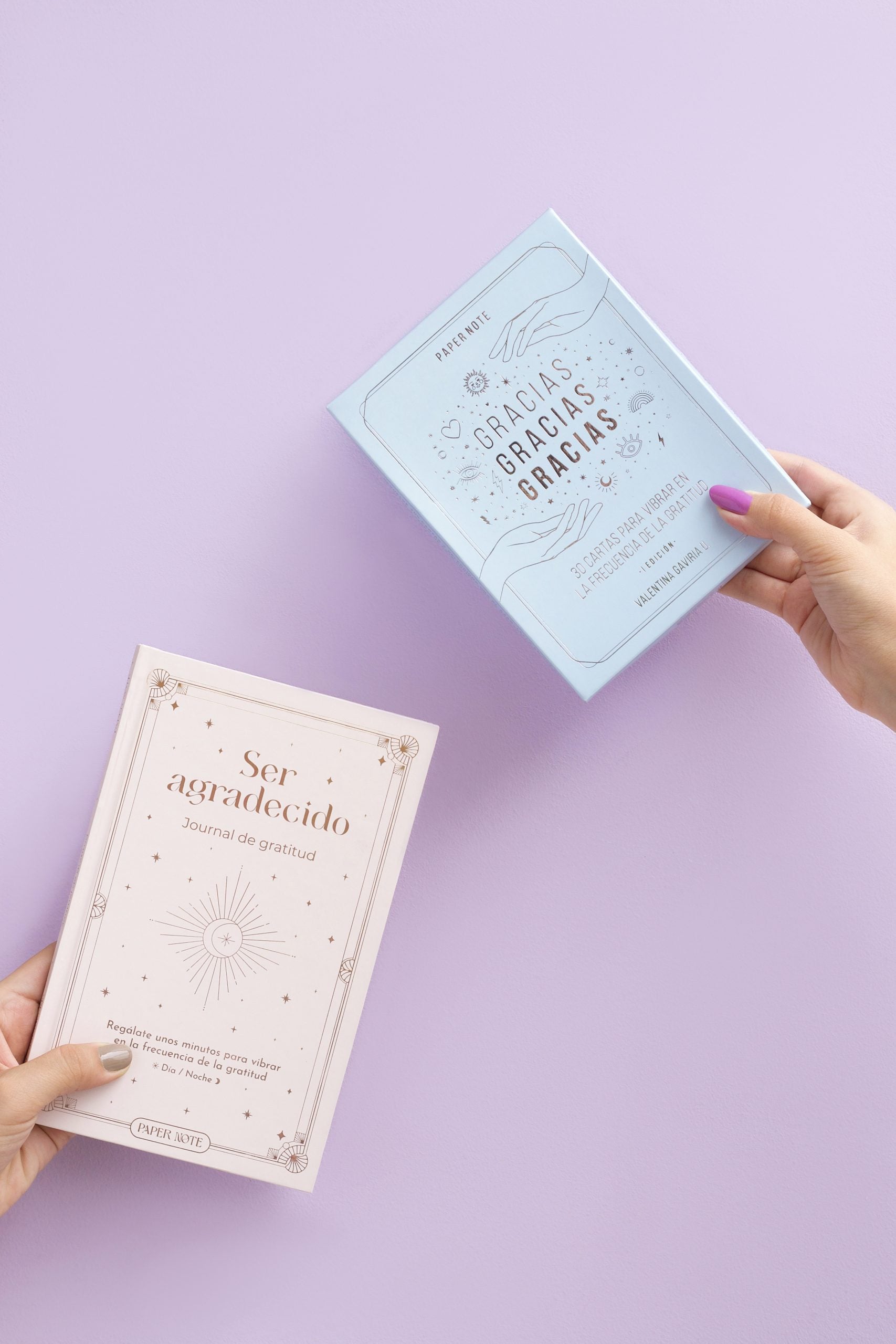 Kit gratitud - Cartas Gracias + Libro ser agradecido