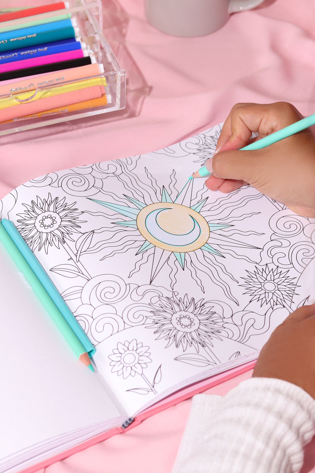 Cosmos libro para colorear enciende tu alma