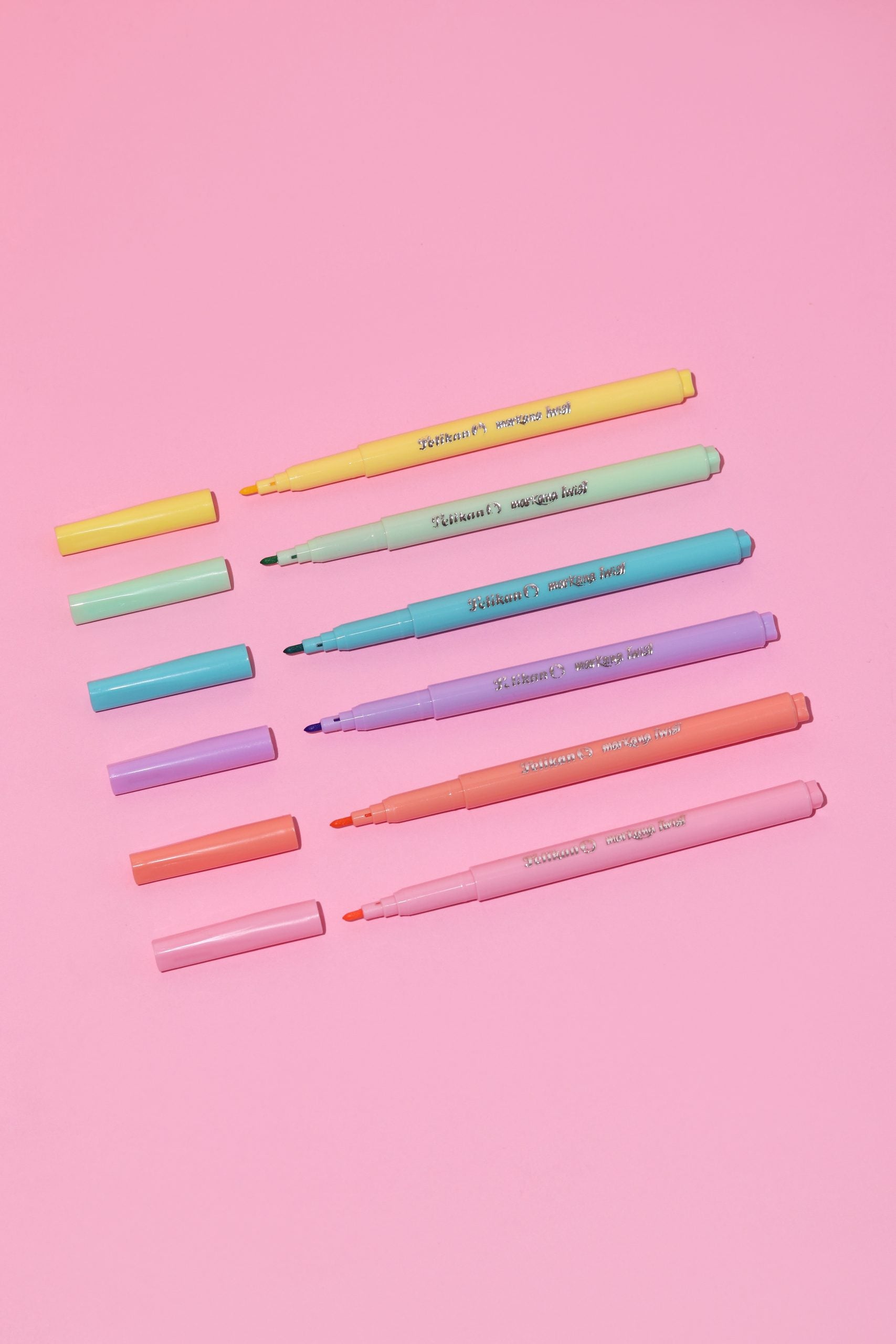 Plumones Pasteles Pelikan x6