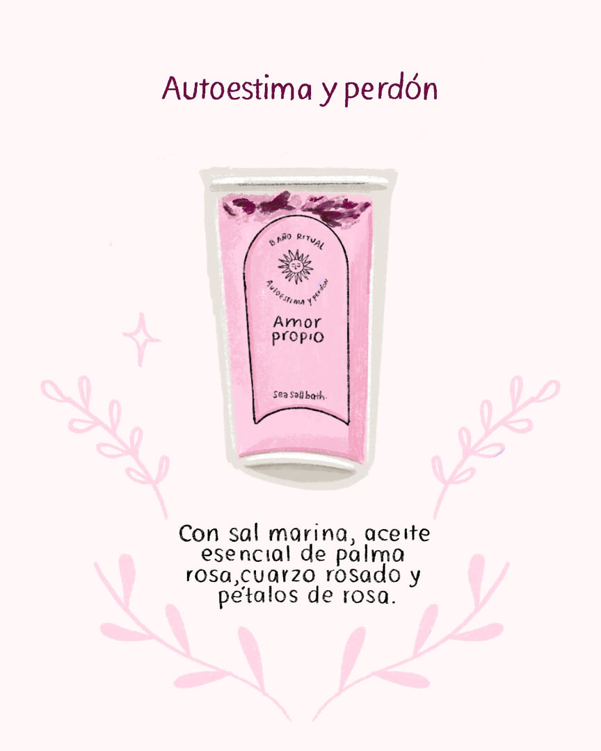Baño ritual limpieza energética amor propio