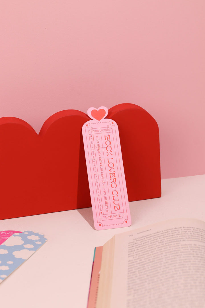 Separador de libros heart