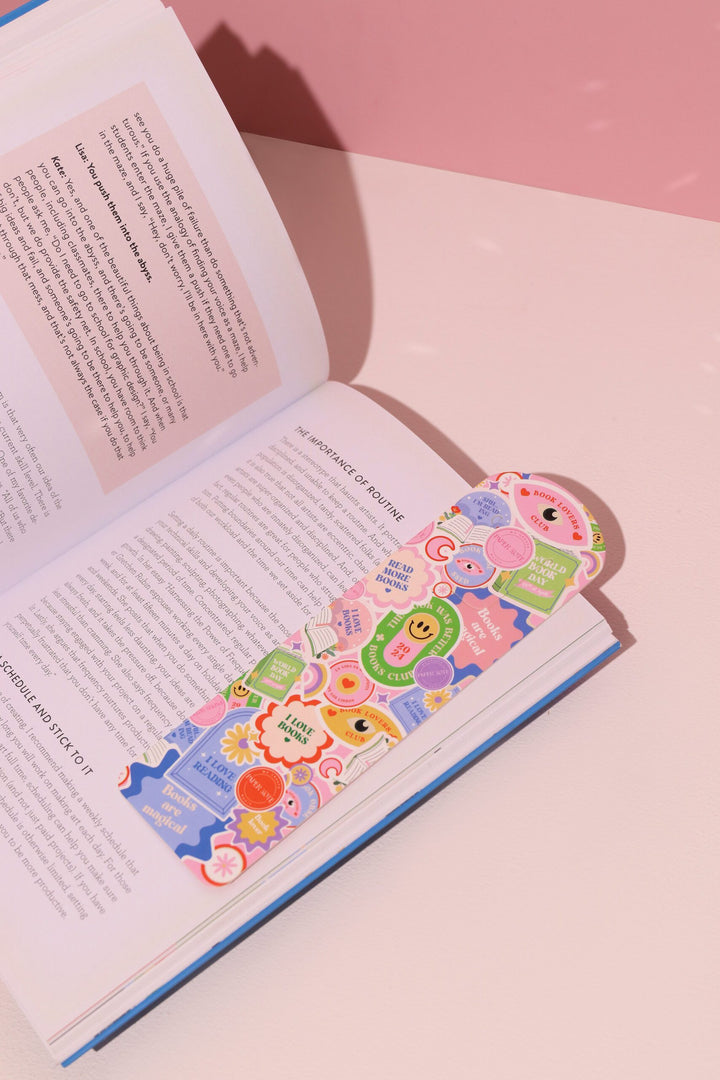 Separador de libros stickers