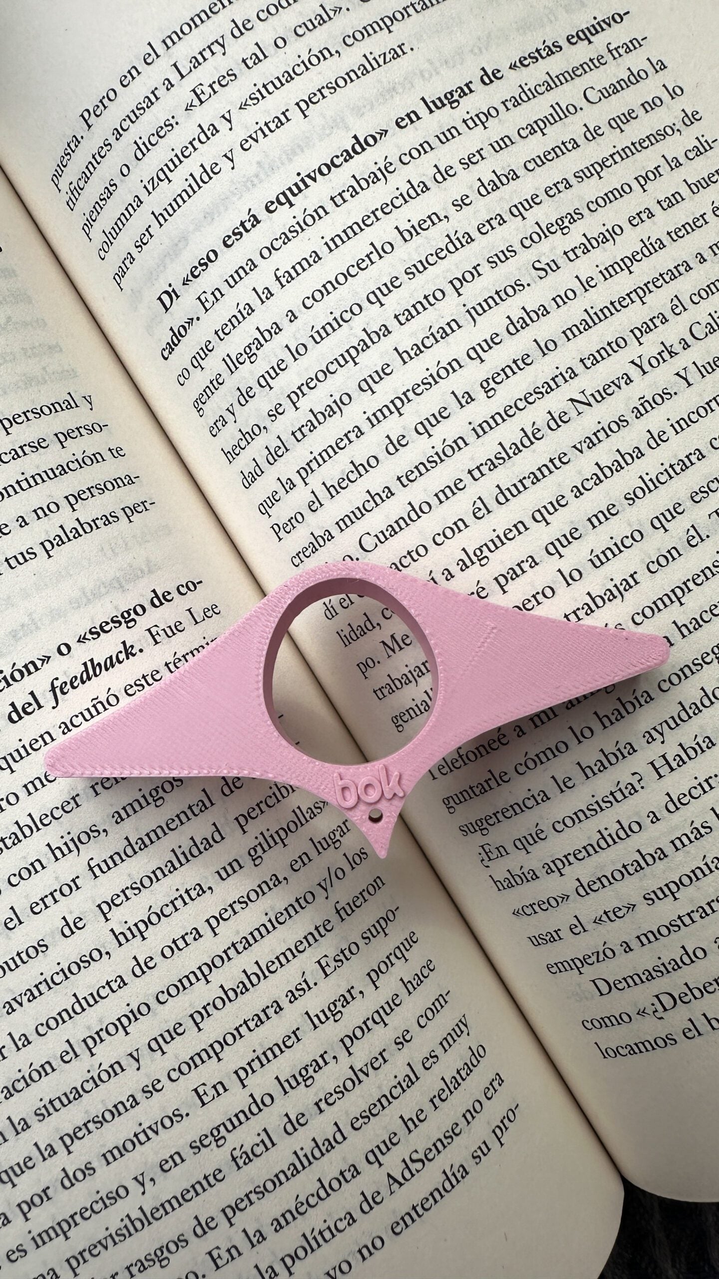 SEPARADOR BOK ROSA