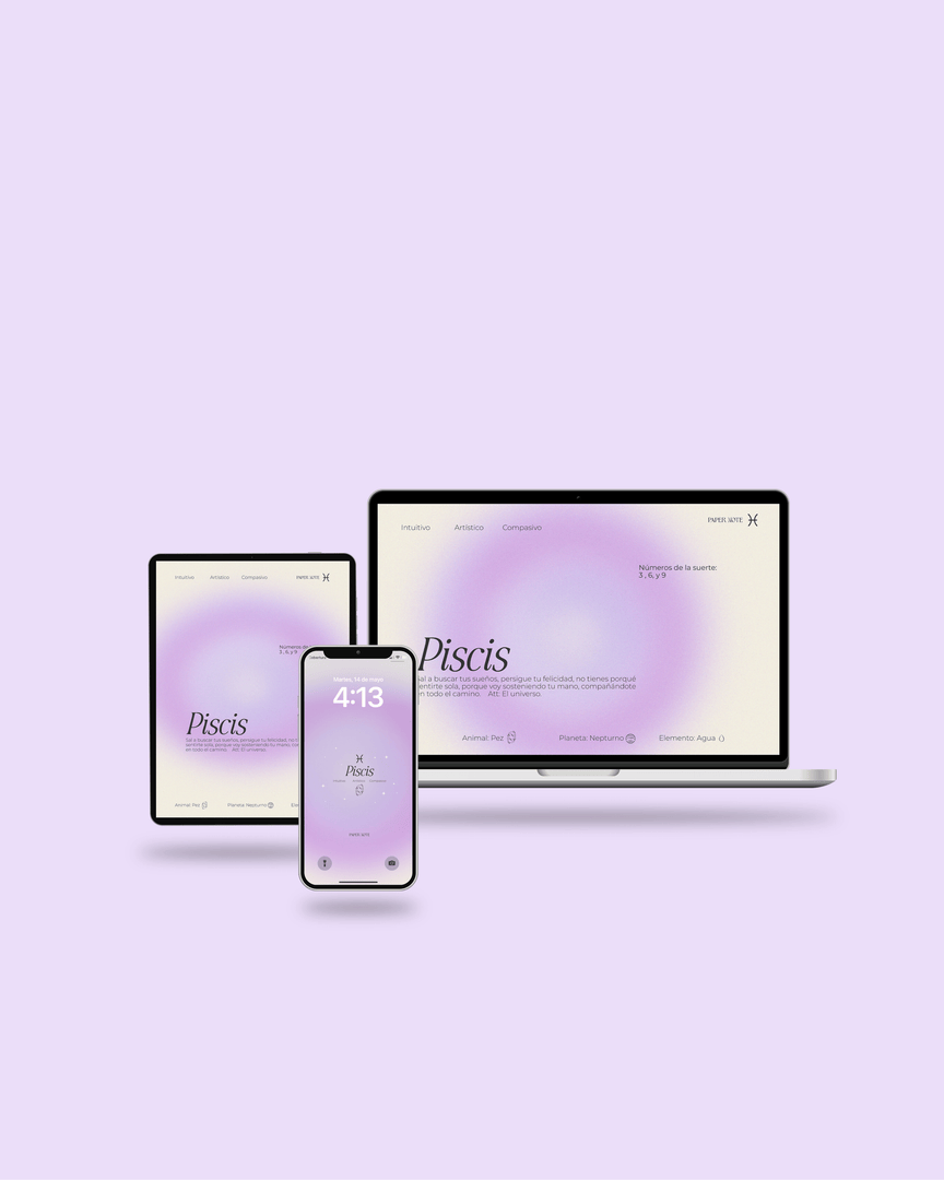Wallpaper Piscis para cel, compu y tablet